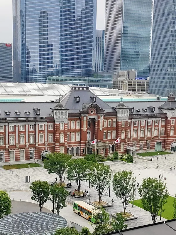 東京駅／丸の内の下見で撮影した風景